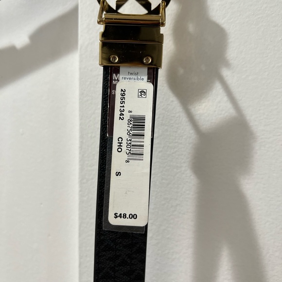 NWT MICHAEL KORS WOMEN’S SIGNATURE STYLE BELT - Picture 1 of 5
